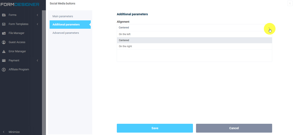 social buttons 5